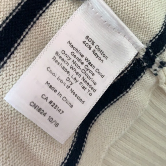 Talbots ruffled cardigan - Picture 6 of 8